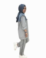 Ensemble Nour Jeans Gris