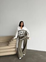 NV62 – Survêtement Oversize Vert – Style et Confort