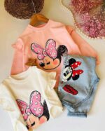 Ensemble Chic Pull + Jean Mini Mousse pour Fille