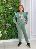 NV02 – Ensemble Enfant Coloré – Rose et Vert