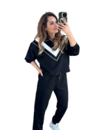 Tenue 2 Pièces pour Femme en Tissu Scoba