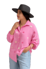 Chemise Femme Cœur
