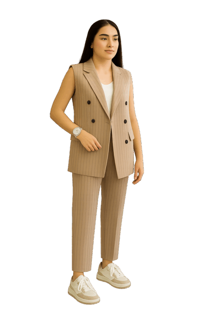 Ensemble Tailleur 2 Pièces Veste & Pantalon