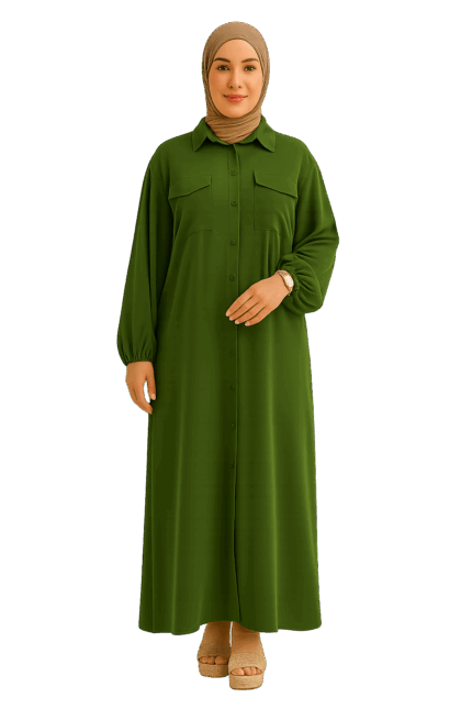 Robe Chemise Kamraya avec Poche