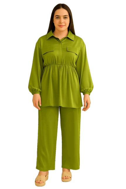 Ensemble pour femme style Satiné Élégant