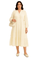 Robe Plissée Fluide pour Femme
