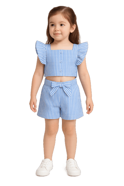 Ensemble d’Été pour Filles 2 Pièces