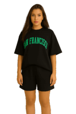 Ensemble T-shirt et short femme Oversize San Francisco