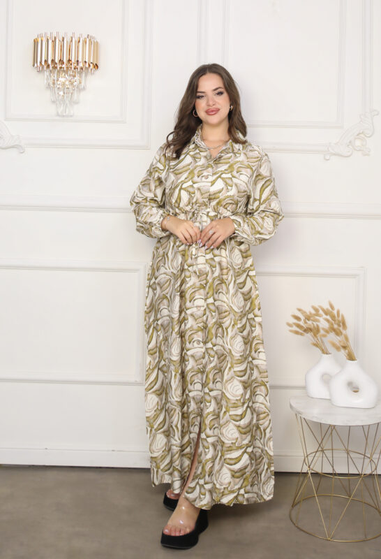 Robe Longue à Manches Longues pour Femmes